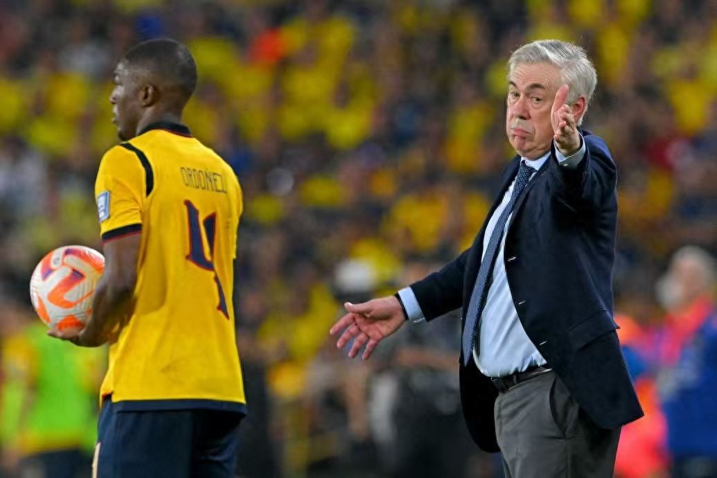 Ancelotti, who reported to the Brazilian men's football team, failed to win his coaching debut, and Messi made a comeback to Spider-Man