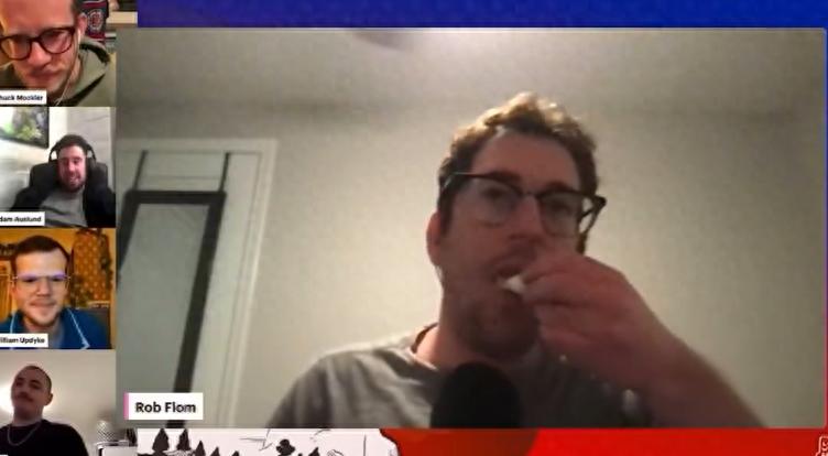 Keeping promises! A fan streamed himself eating a tweet: He once said if the Clippers go 15-3, he would do this.