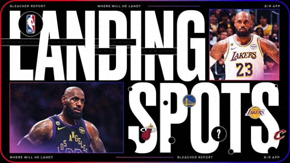 U.S. media ranks LeBron James' five potential destinations: Cavaliers edge out Warriors for top spot, Lakers third, retirement fifth