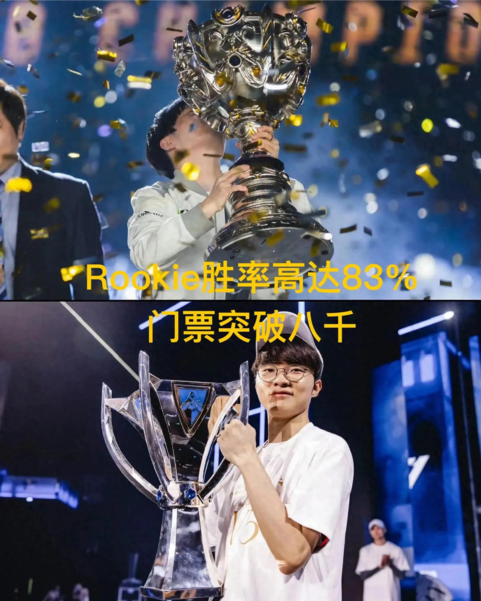 &#34;Rookie and Faker&#39;s historical match data&#34; went viral, boasting a win rate as high as 83%, with ticket prices surpassing 8,000.