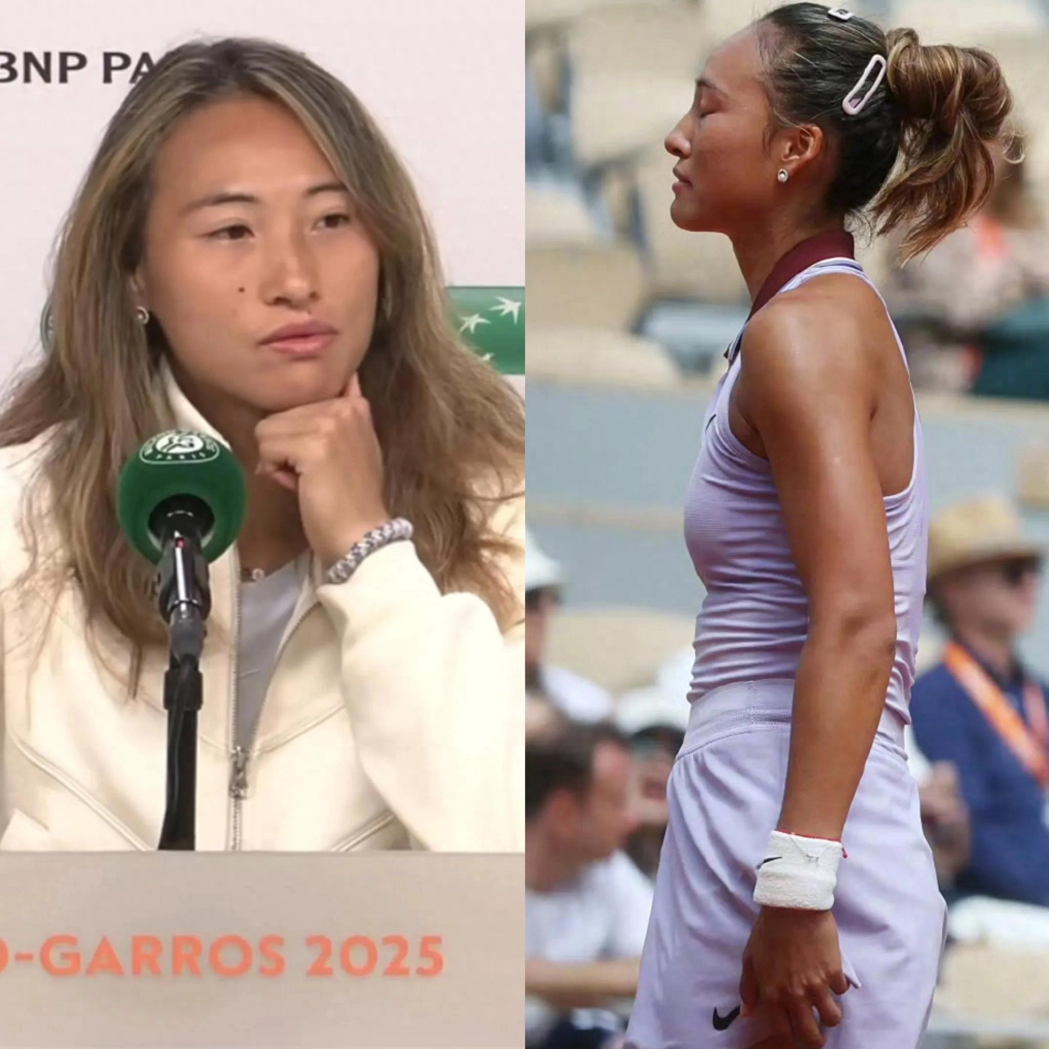 Zheng Qinwen is not convinced by the loss! French Open 0-2 Sabalenka: I was the dominant side and lost on my own