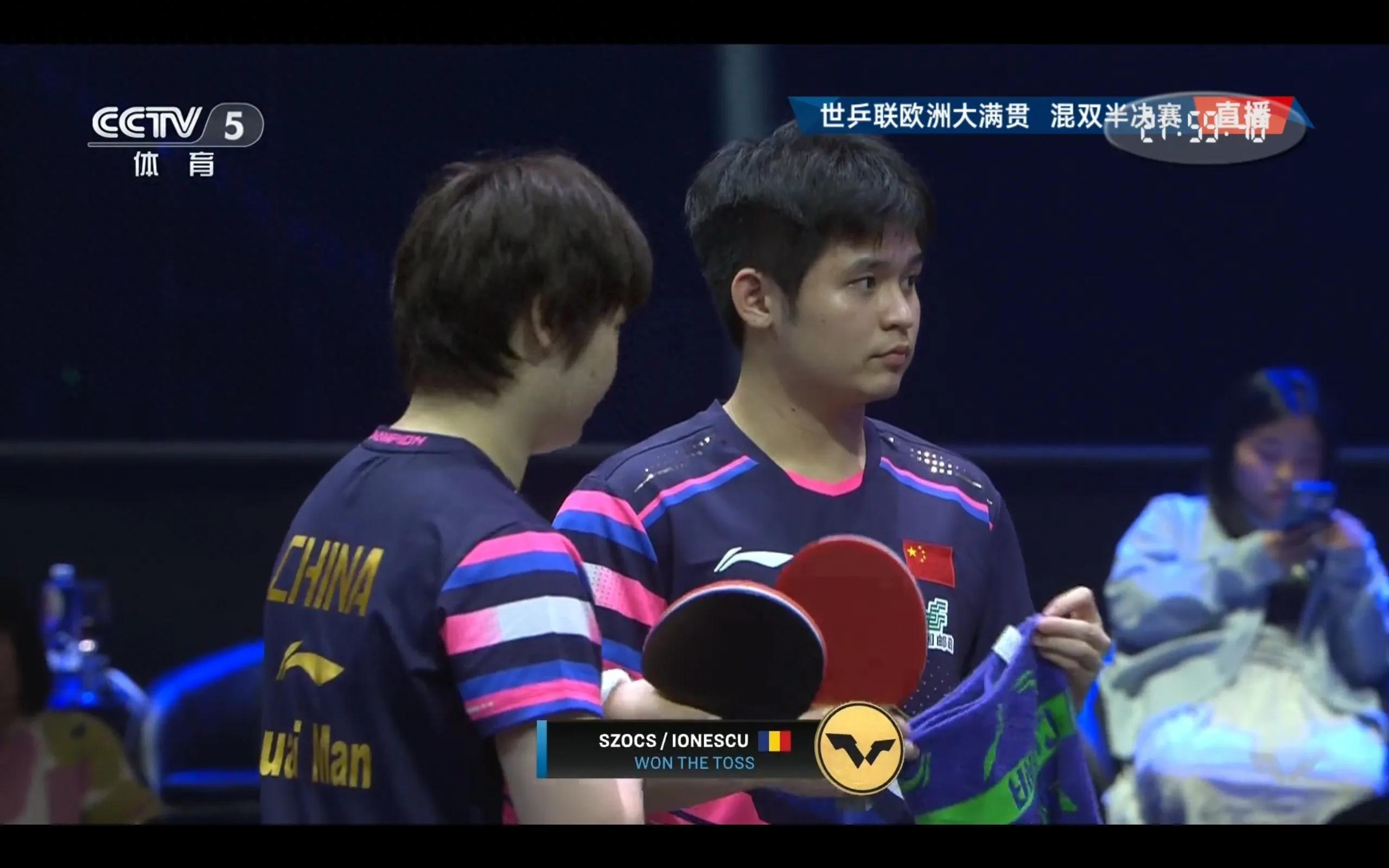 Table Tennis WTT European Grand Slam Schedule Today (8.22) - Eight Matches for Chinese Team, Live on CCTV-5