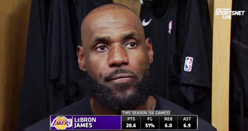 James: With Doncic injured, I may need to adapt to a new role; the only certainty is we won't have to play in the play-in tournament.