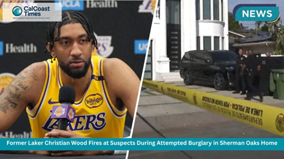 Former Laker Wood faced a home invasion robbery! Fired three shots to scare off suspects; both property and people are safe.
