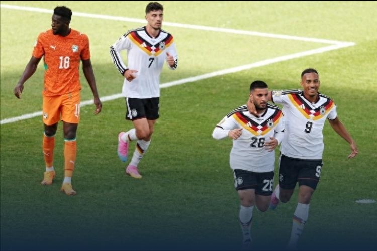 Stoppage-time winner! Germany come from behind to beat Ivory Coast 2-1 and advance, Undav scores twice off the bench