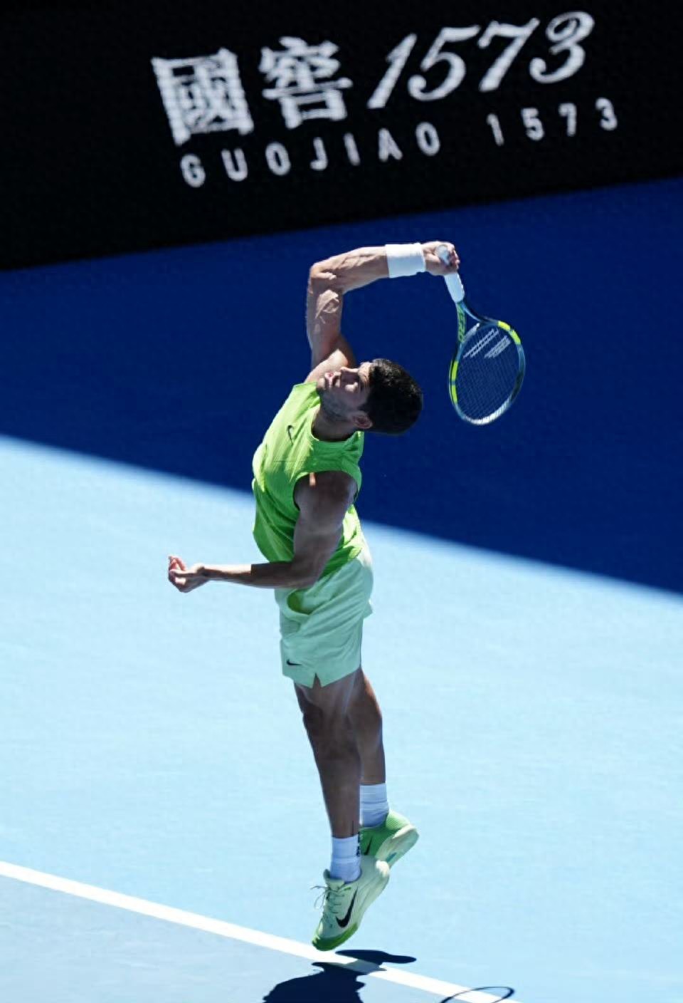 Alcaraz's advancement prompts netizens to joke it was a practice match, tying a record from the Borg Open era.