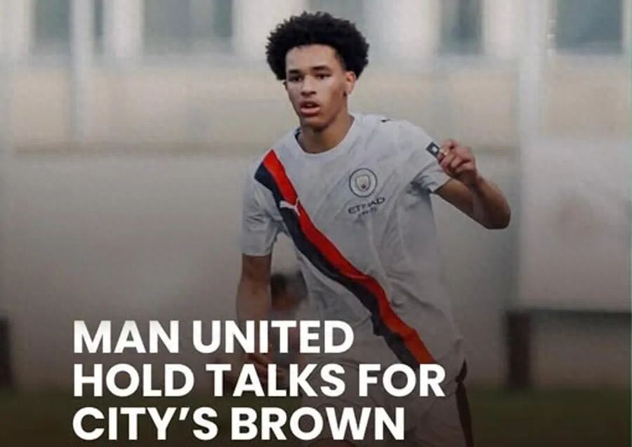 Manchester United aims to sign a Man City academy prodigy! Negotiations underway to outbid Arsenal, Sir Jim continues to cash in on youth talent.