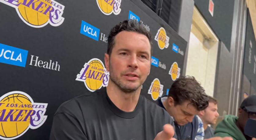 Lakers hold another meeting! Reddick decides to change the lineup: Our offense lacks structure since LeBron's return