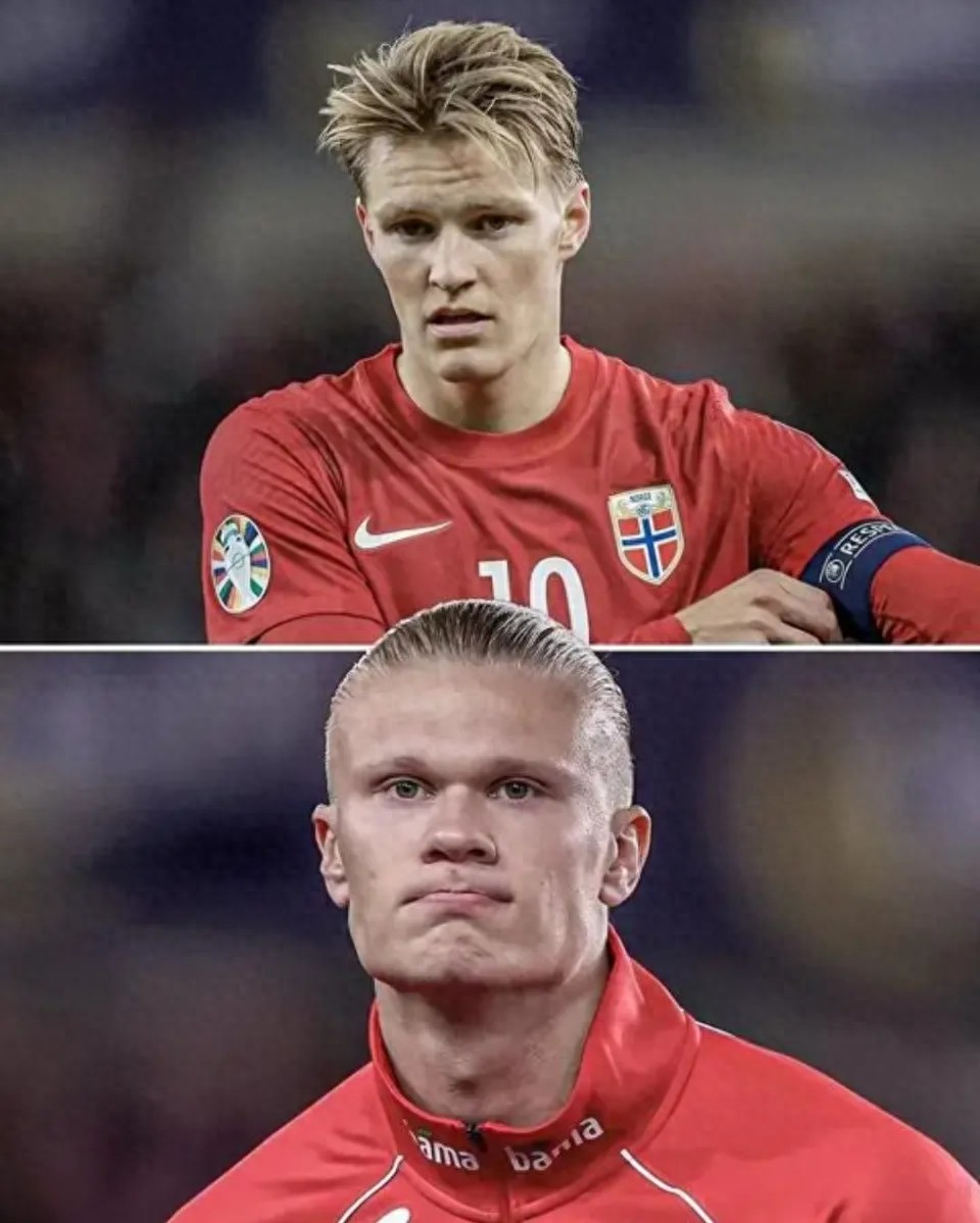 Norway's 300 million double stars are soft-footed shrimp Haaland does not dare to take penalties > 9 finals dumb fire Odegaard loves to pass back