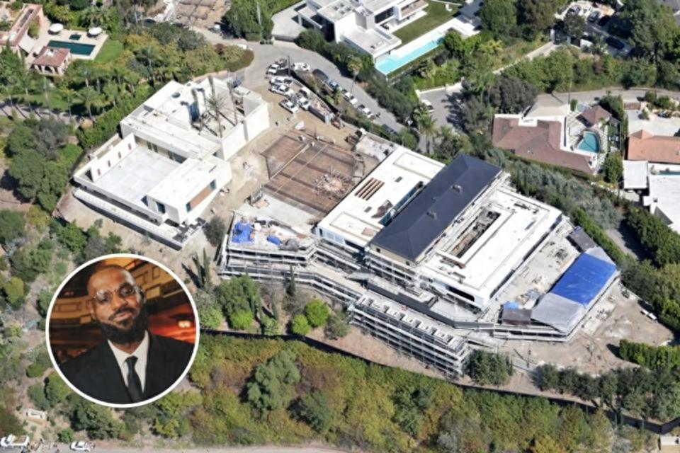James is constructing two luxury mansions! The 11,000-square-meter property is being split into two: possibly preparing a wedding home for Bronny?