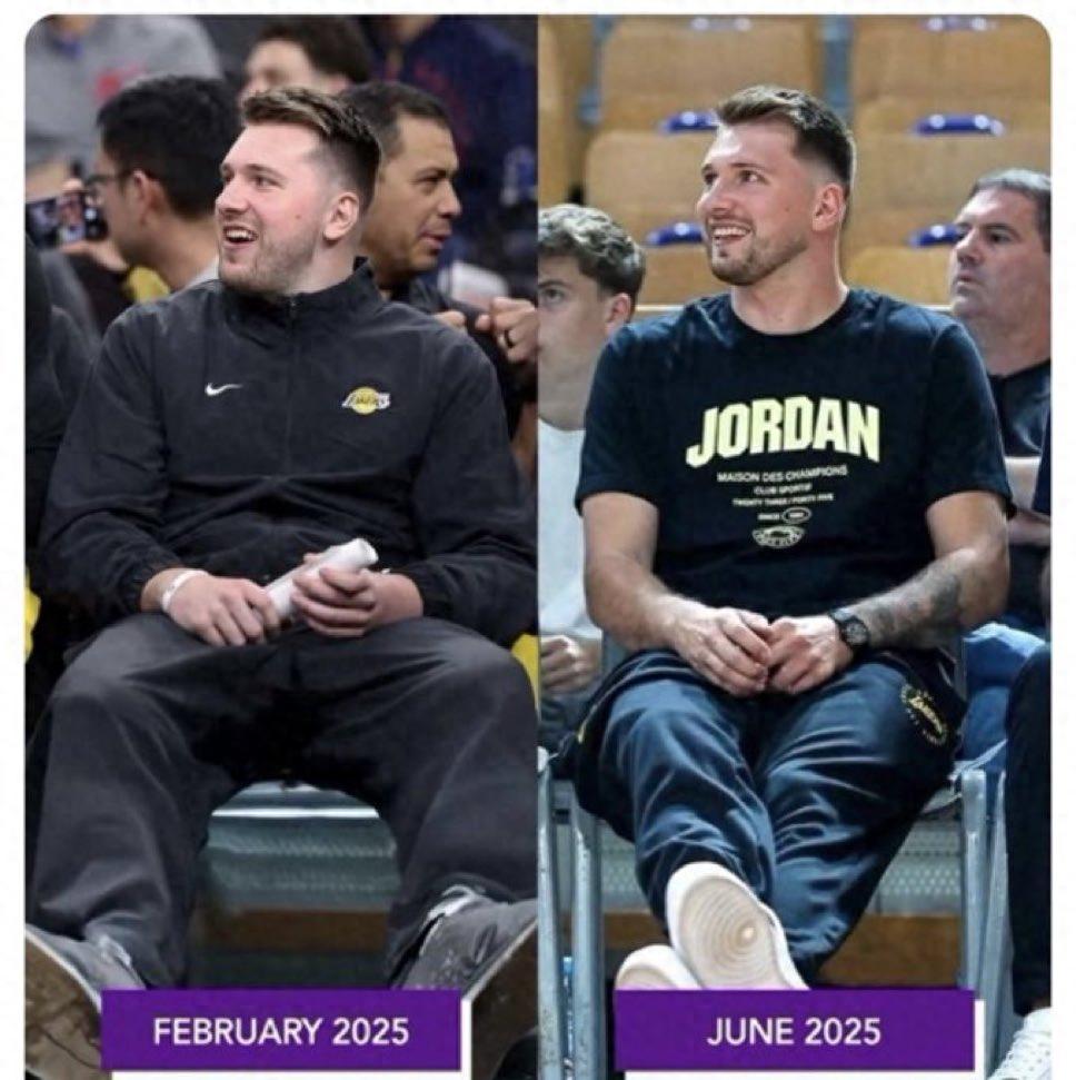 Doncic's weight loss comparison photos are released! I posted a hard training video: MVP season is coming?