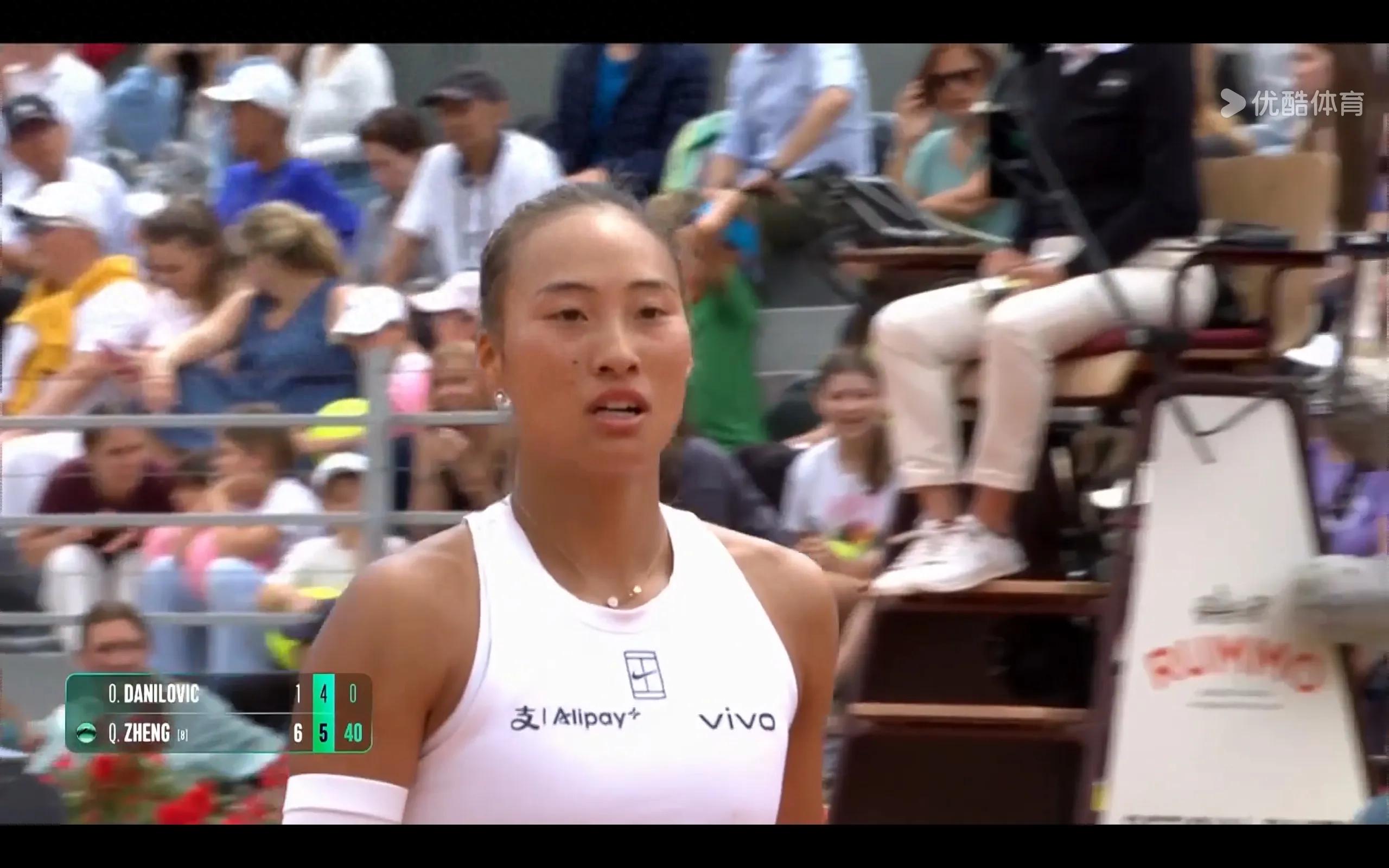 Tennis WTA Rome Station Next Round Zheng Qinwen's opponent in the next round has been confirmed The match time is roughly determined