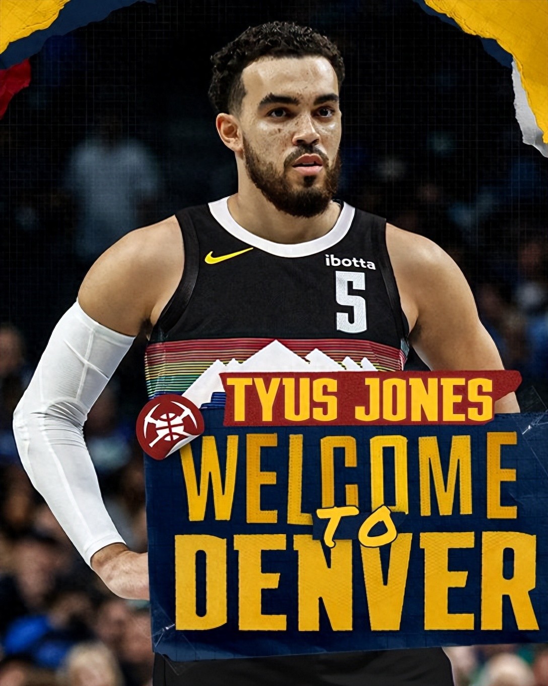 Nuggets Officially Sign Tyus Jones! Wearing No. 5 and Playoff Eligible: Joins Jokić in Championship Pursuit