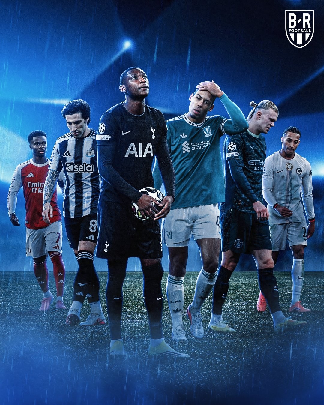 The Premier League's claim as the top league is questionable; after the first leg of the Champions League quarter-finals, with 2 draws and 4 losses, three teams are essentially eliminated.