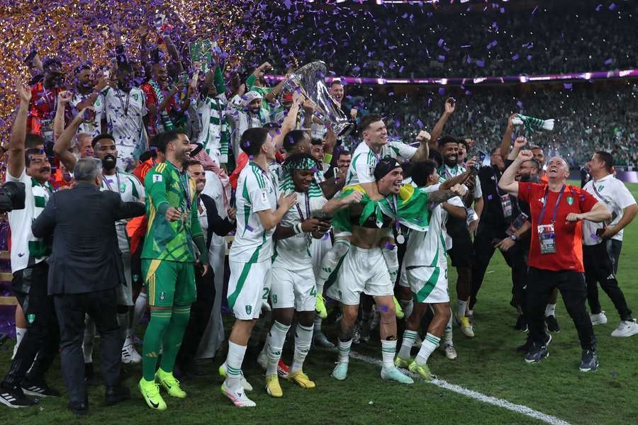 When "11 Champions League players" lifted the AFC Champions League trophy