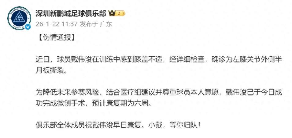 Dai Weijun faces injury again during winter training; both treatment and mental care are equally important.