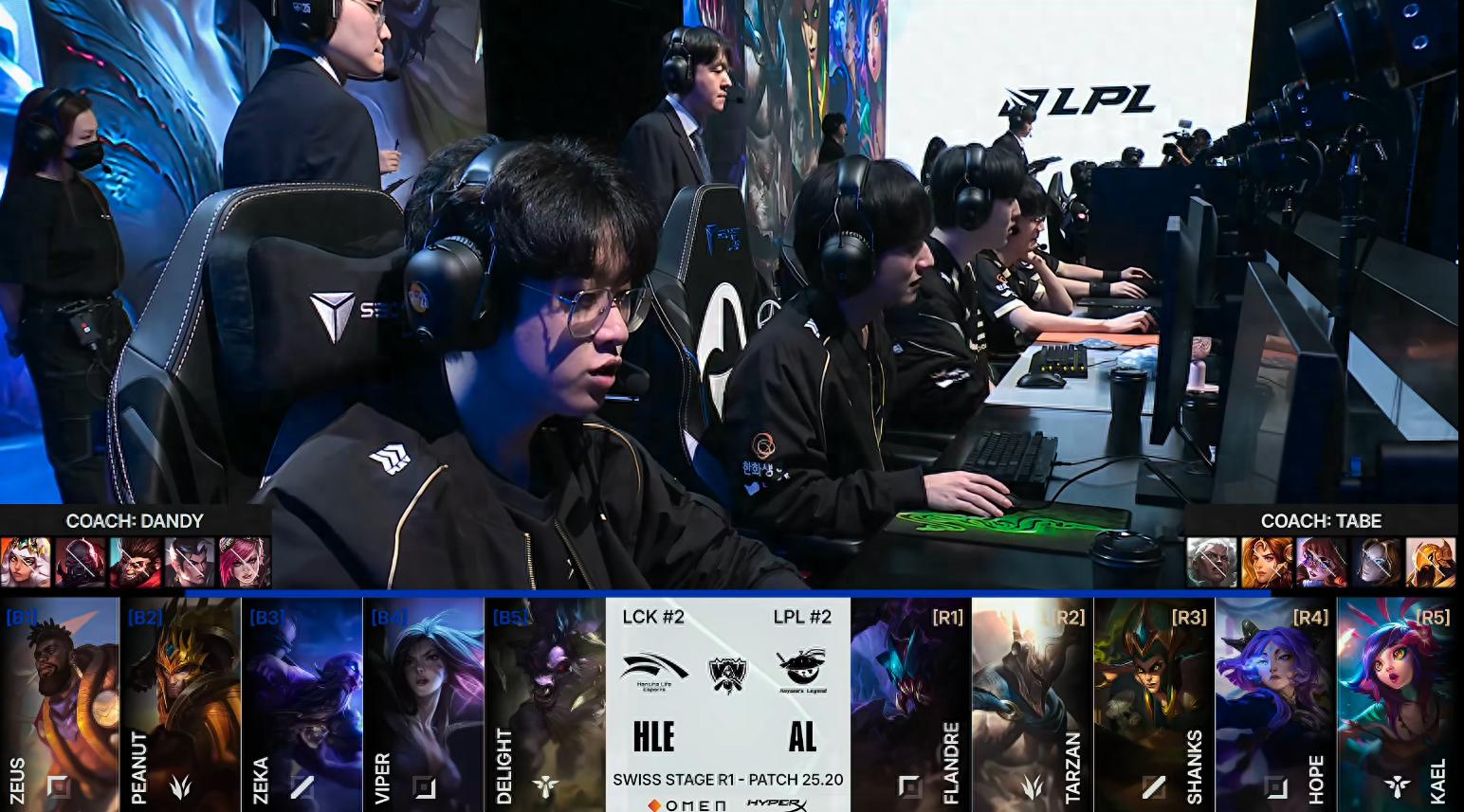 S15 Swiss Round: Shanks&#39; Cassiopeia&#39;s Venomous Dance Dominates the Battlefield, AL Defeats HLE for a Strong Start