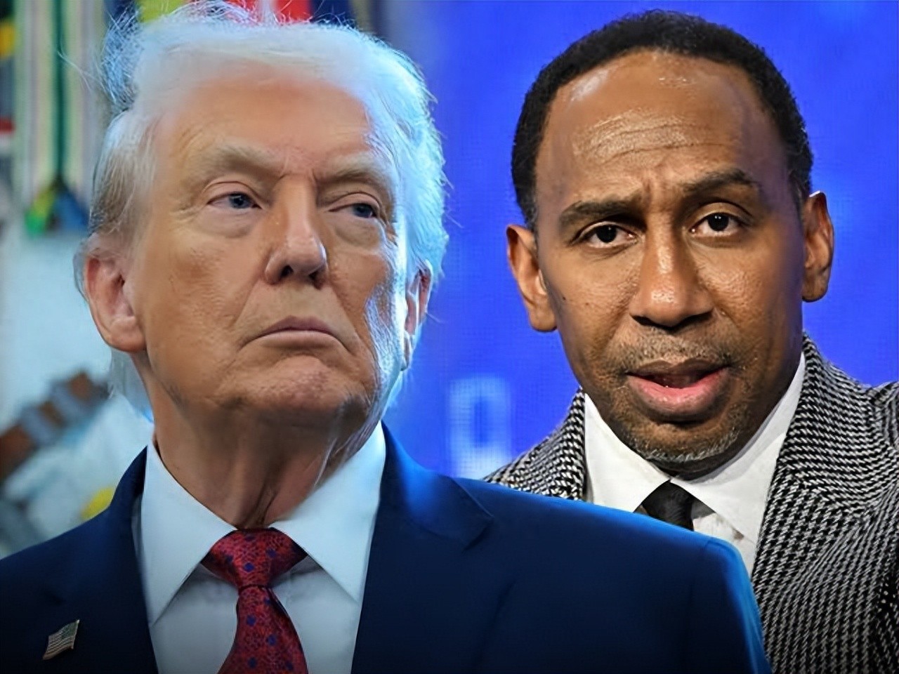 Accused of having low IQ? "American Yang Yi" Stephen A. Smith replies to Trump: If I were to run, you'd be the one worrying.
