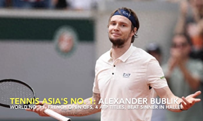 Media selects Asia’s top male tennis representatives, with only one from mainland China!