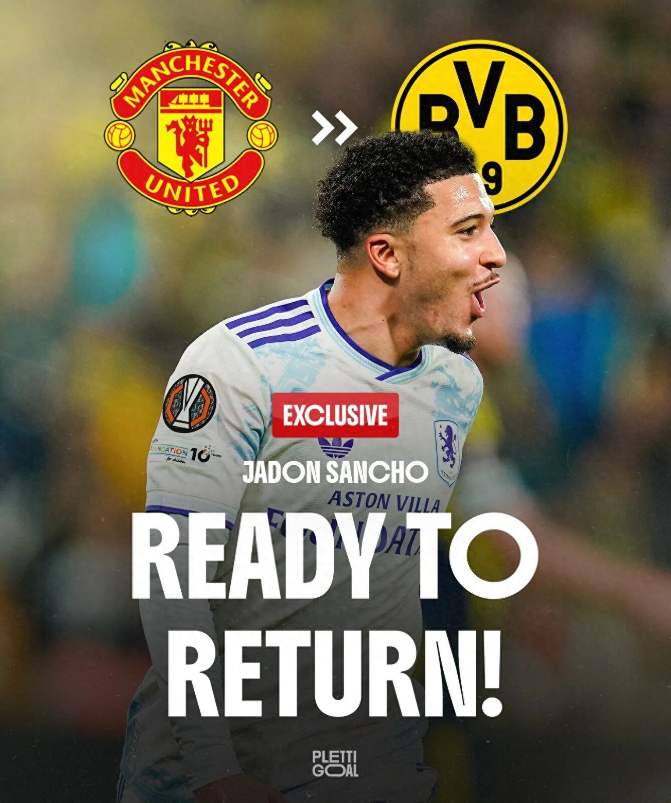 Sancho has agreed to return to Dortmund! Manchester United promises he can leave for free, abandoning the activation of the automatic contract extension clause.