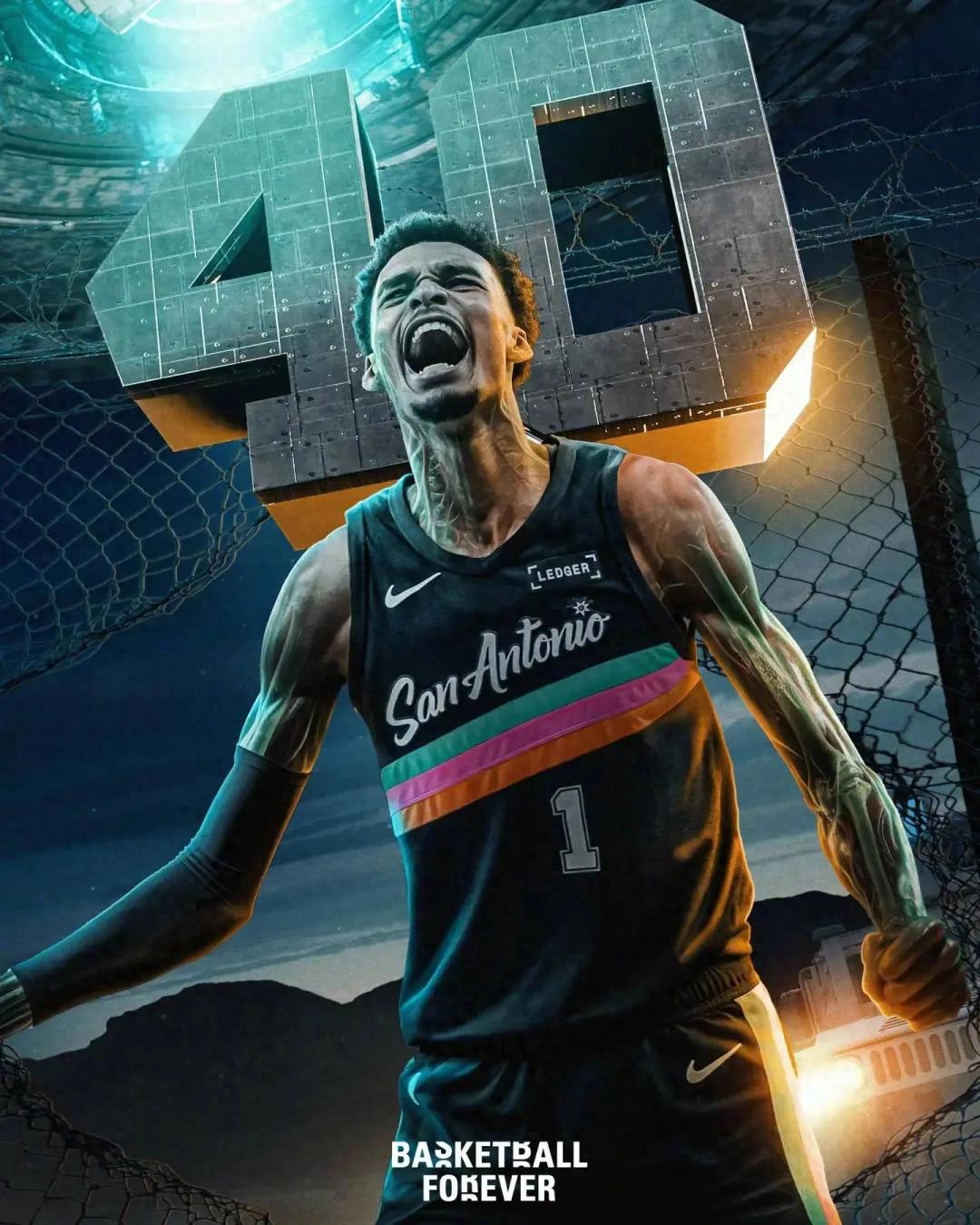 Explosive! A 2.13-meter tall center with a block party! Bronny delivers the best game of his career