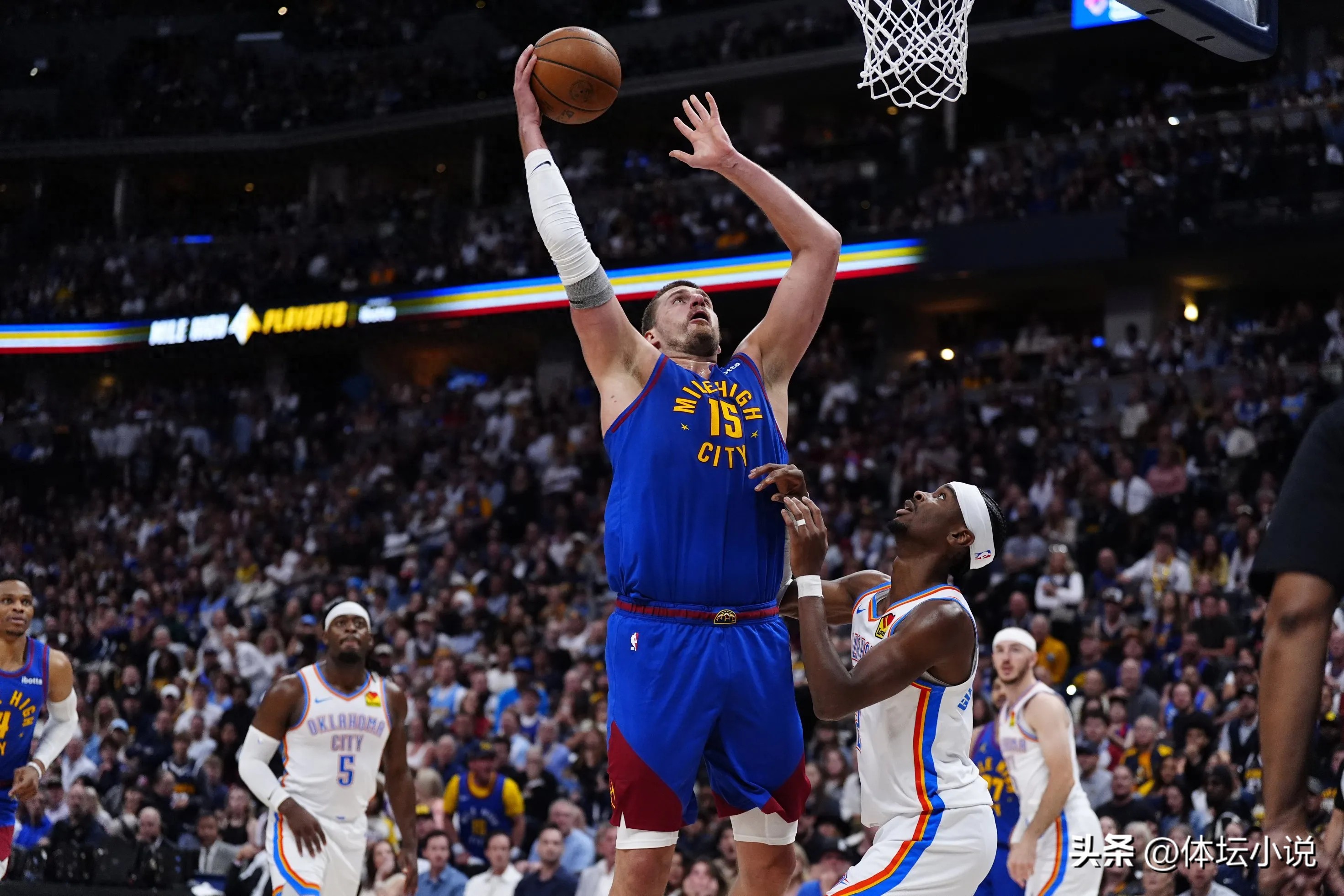 NBA Crazy Battle: 6 people in double figures, Thunder 112-105 Nuggets won Tianwang Mountain, 1 person scored 44 points