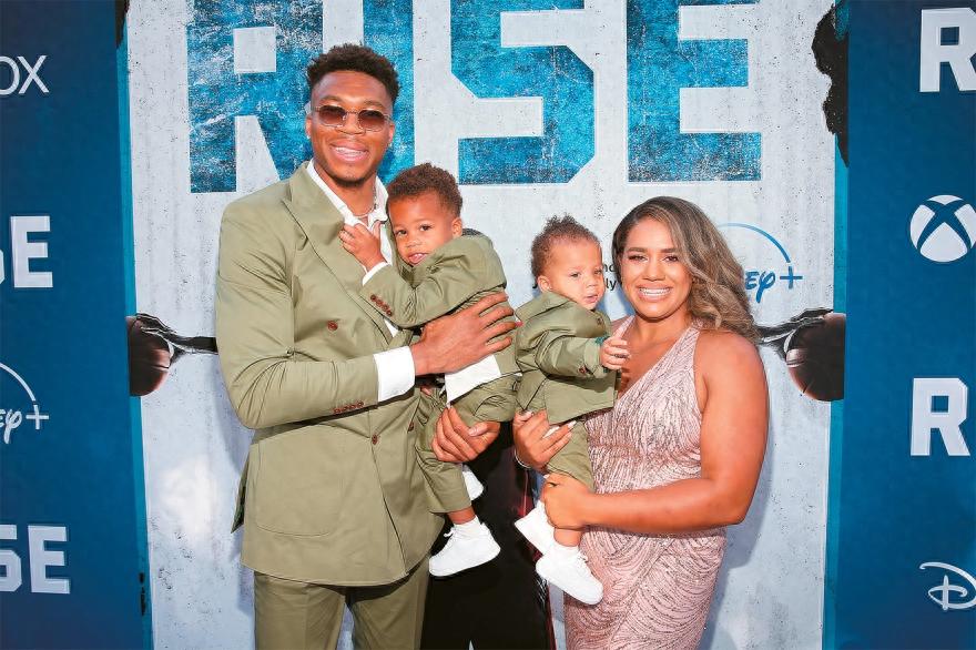 In a good mood! Giannis jokes about a condom brand: really curious if your product actually works