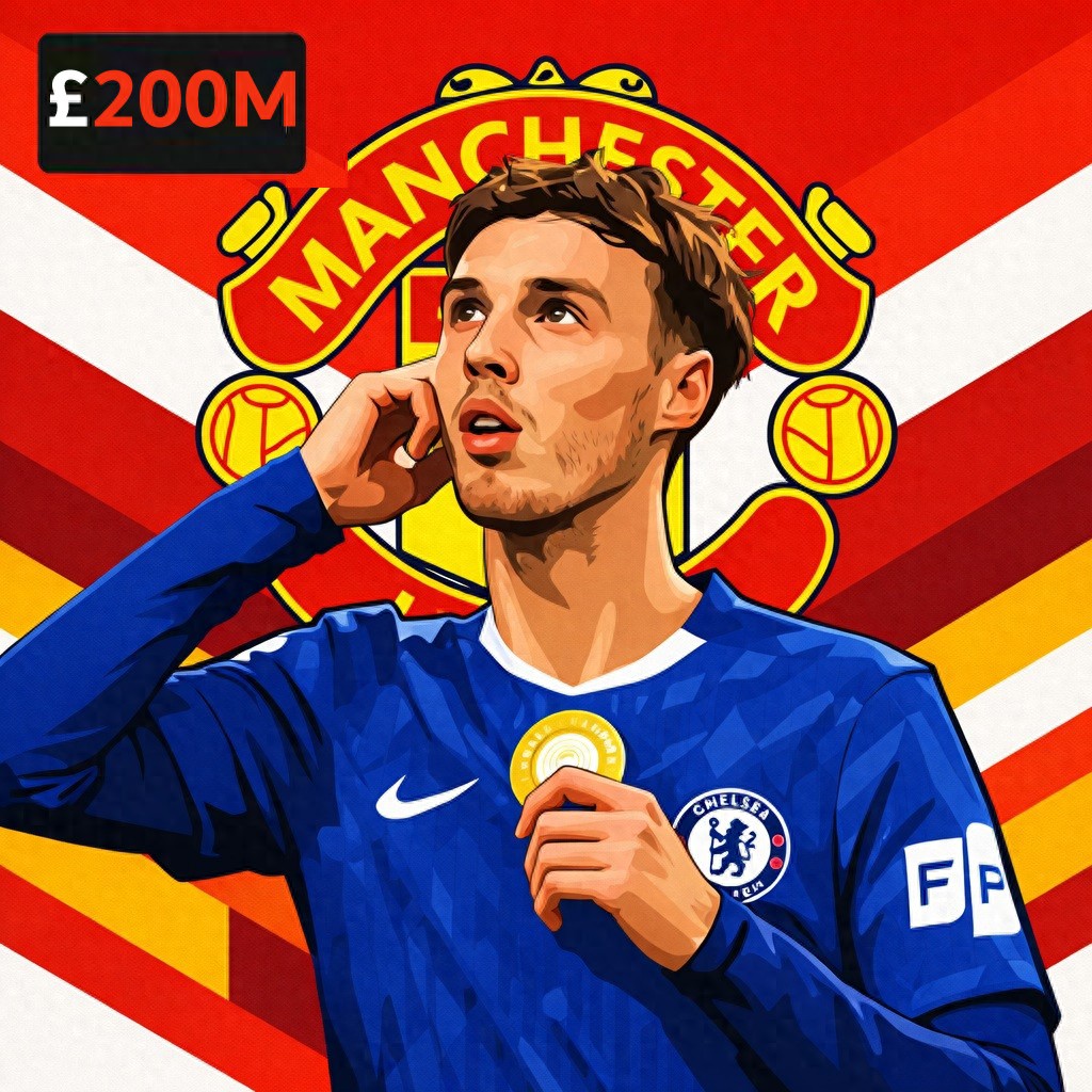 The transfer fee required for Manchester United to sign Palmer has been revealed; Chelsea will only negotiate for 200 million! Injuries may influence the decision.