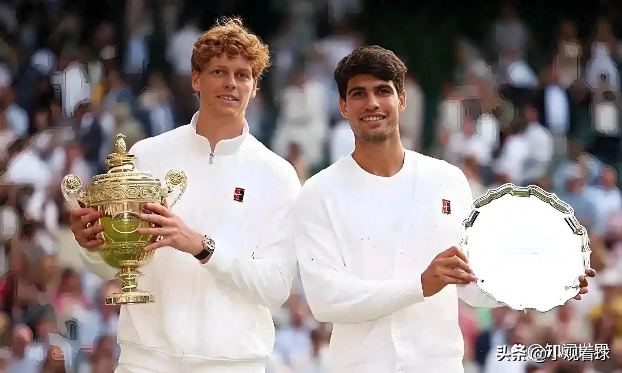 The top five men&#39;s Grand Slam rivalries: Alcaraz and Sinner clinch seven consecutive titles, tied for fourth place.