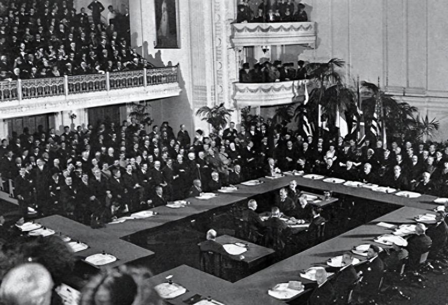 The naval treaty of World War I, the gentleman is not the villain! How do countries stare at the violation of the treaty?