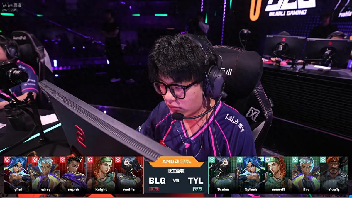VCT CN: Splash's flawless four-kill streak, TYL defeats BLG 2-1
