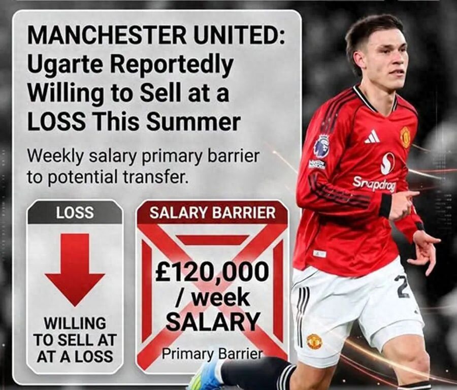 Mount trains extra to drop deep and succeed Casemiro! United willing to sell Ugarte at a small loss, as he may already be the fifth-choice substitute.