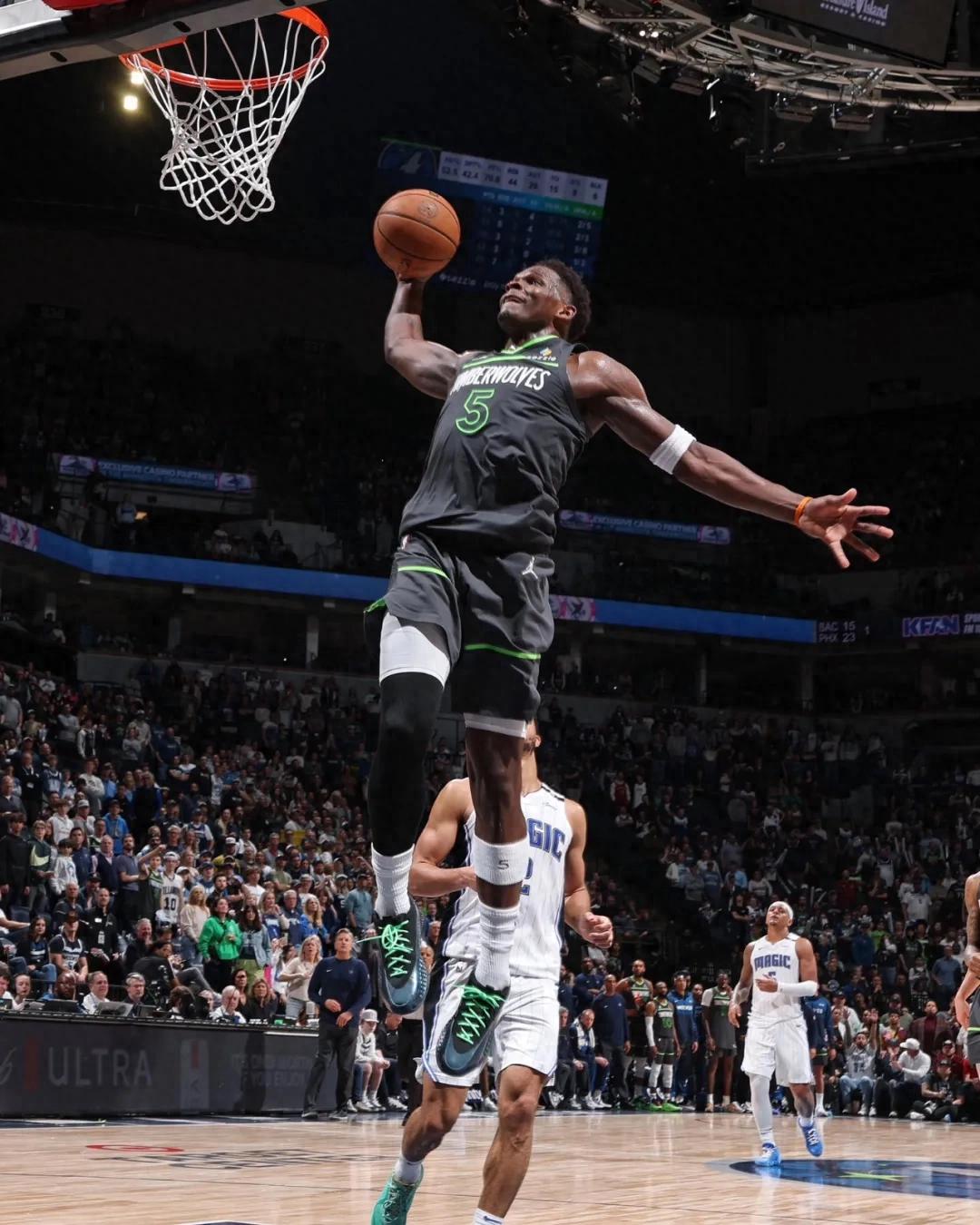 Chasing after Jordan and Kobe, Edwards aspires to achieve greatness.