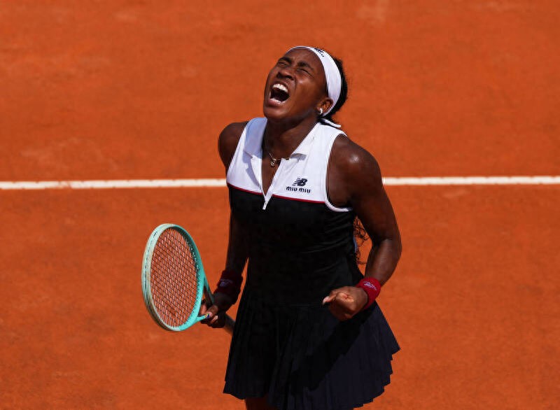 The 2025 Rome Tennis Tournament won a youth matchup against Gauff, and the women's singles semifinals will be against Zheng Qinwen