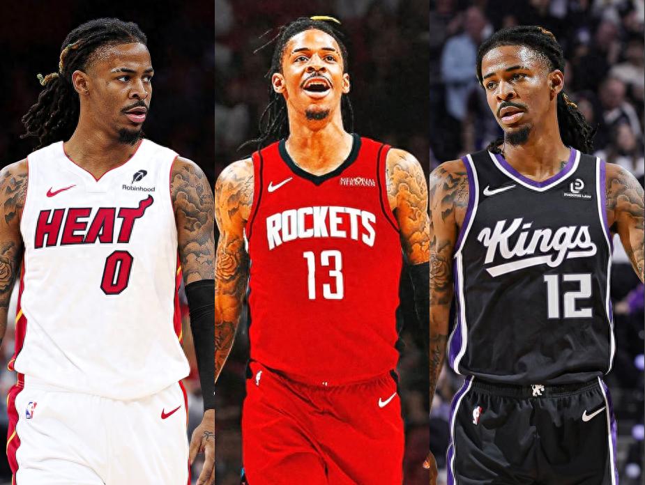 Latest odds for Morant&#39;s next team released: Kings lead ahead of Heat, Rockets rank third
