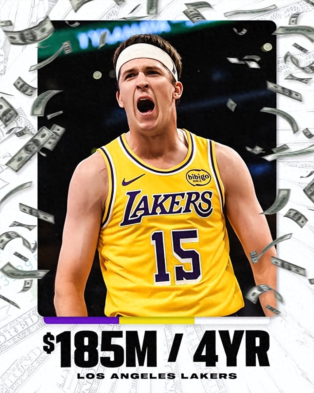 Lakers reportedly forced to offer Reeves a max contract! Initial offer was $30 million annually, but Pistons' pursuit forced a price increase.