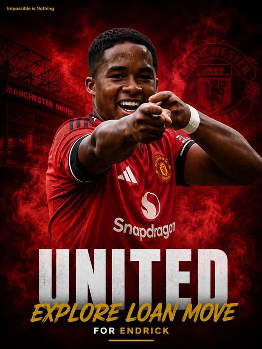 Mourinho vetoes loaning Endrick to Manchester United! Zirkzee's future uncertain, Red Devils may wait for a last-minute signing.