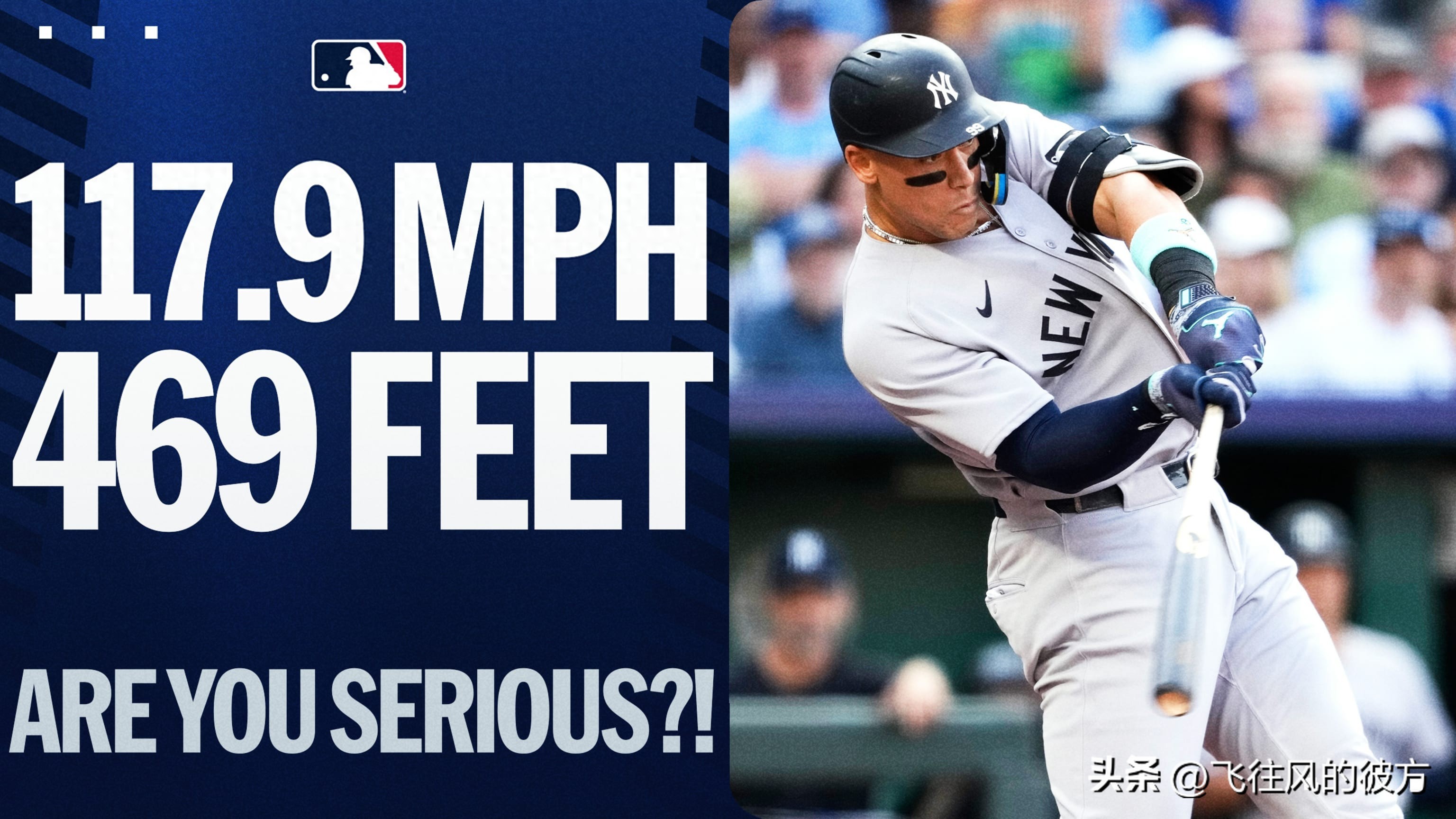 Aaron Judge's remarkable season continued into Kansas City with a 469-foot oversized home run