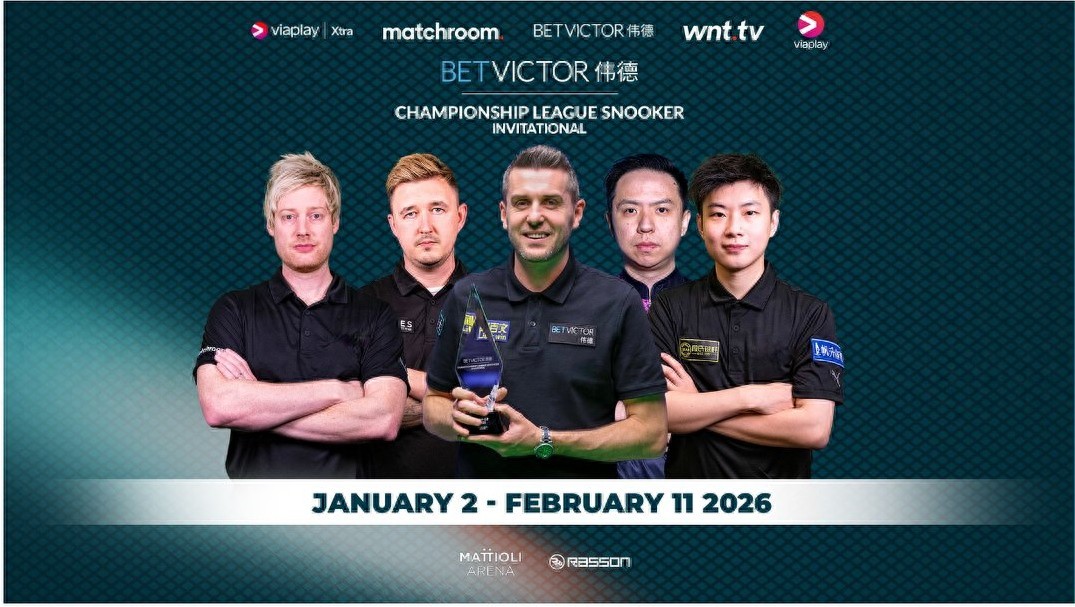 The Snooker Championship League schedule for tomorrow (2.10): Wu Yize, Si Jiahui, and Zhang Anda will compete, live on Huya.