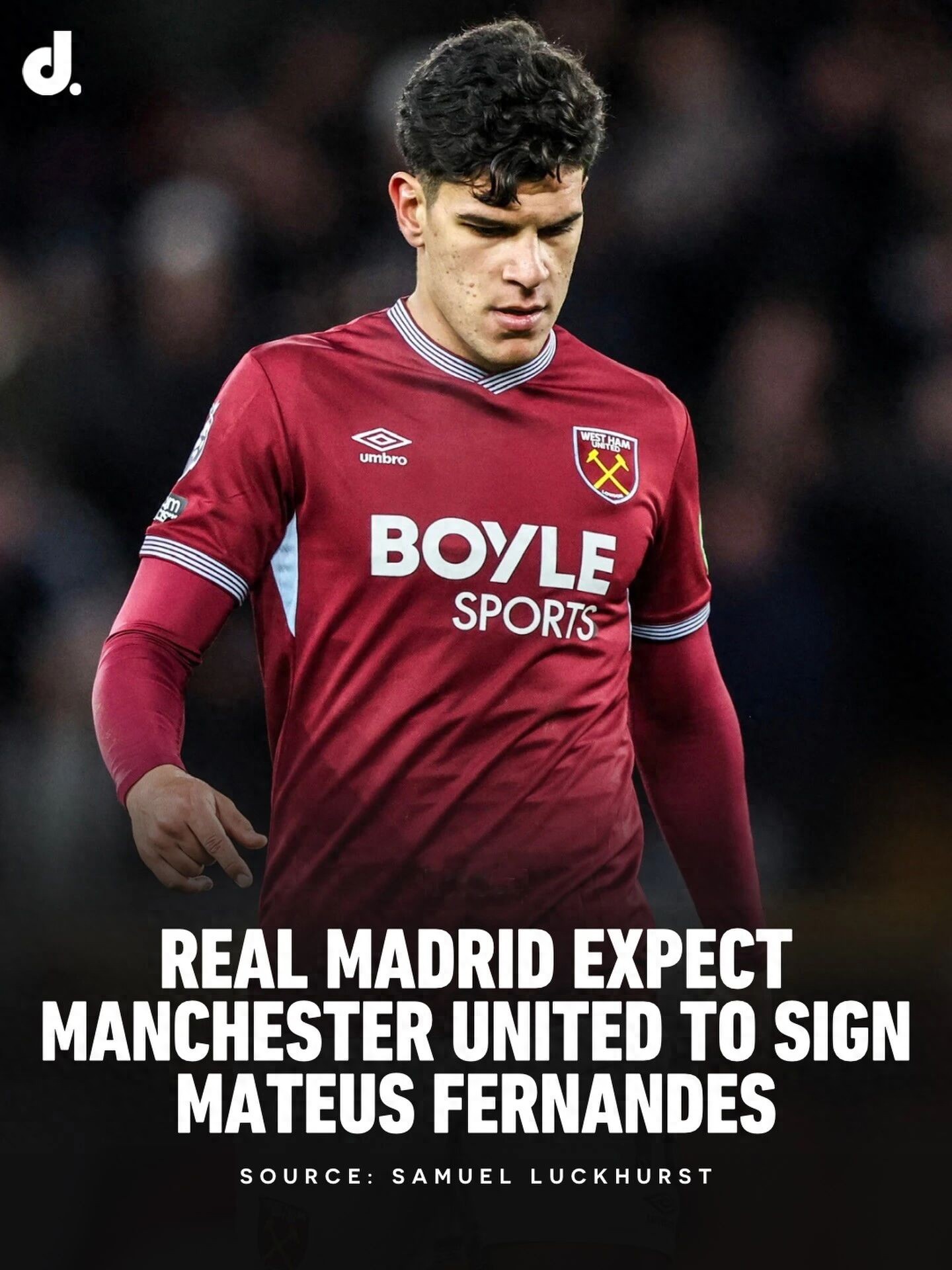 It is now considered inevitable that Manchester United will sign M. Fernandes, who is seen as a potential new Anderson. Real Madrid and Arsenal have both withdrawn from the race.
