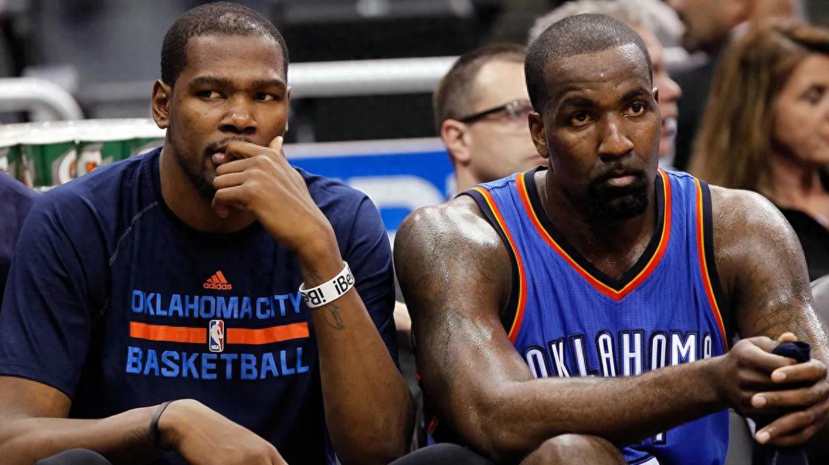 A real MVP! Durant publicly mocked his former teammate Perkins for not being ashamed to invite credit