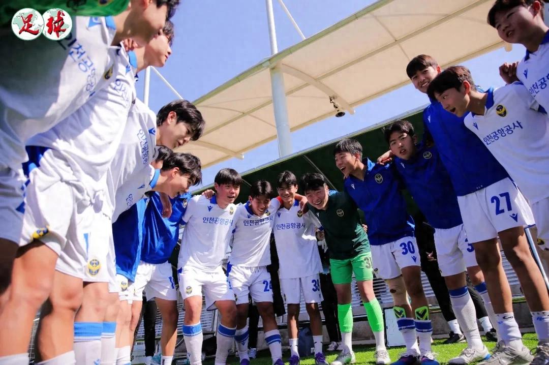 Despite Incheon United U15's seven consecutive wins in the China-Korea youth competition, only one or two players seem likely to pursue professional careers.