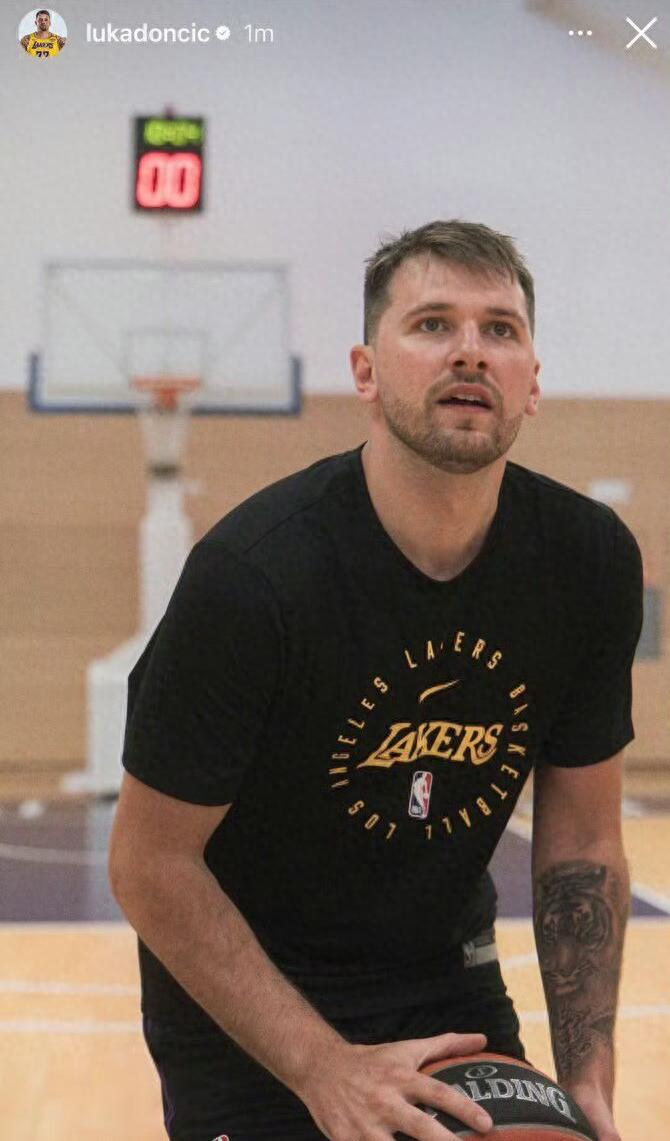 Doncic's weight loss details exposed! Four days after the end of the season, I returned to China for training, and the physical fitness + diet adjustment was effective