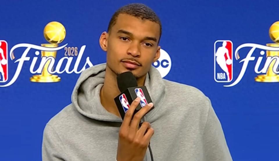 Spurs Finals Game 4 Media Day: Wembanyama Says Alley-Oop Is Best Scoring Method, Castle Talks About Never Losing Three in a Row