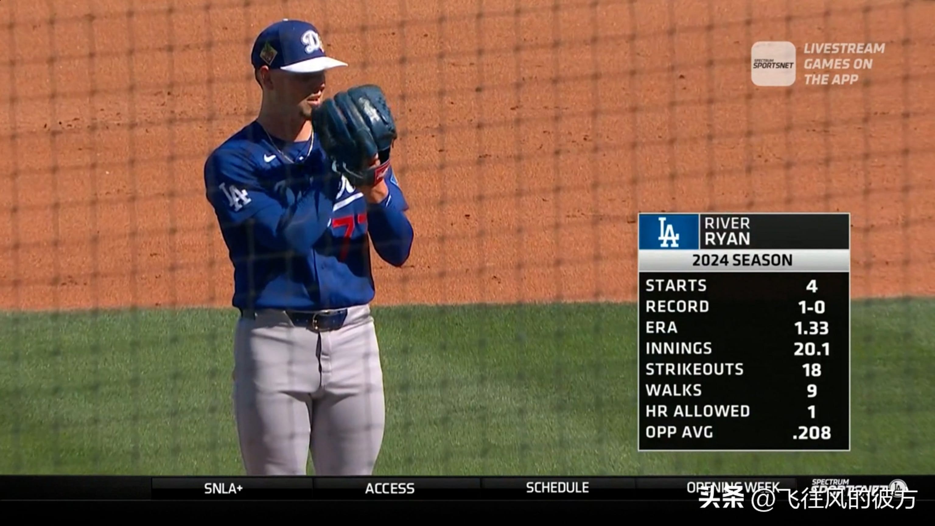 River Ryan impresses with control in bid to return to starting rotation; Roki Sasaki steadies after shaky first inning.