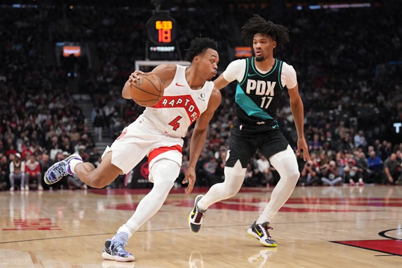 Sitting idly on the bench! Yang Hansen was benched, Avdiya posted a double-double in vain, Barnes scored 28 points, Raptors beat the Trail Blazers