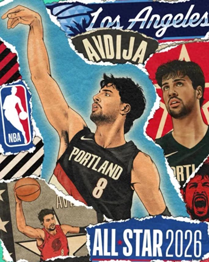 First time selected as an All-Star, the four years that delayed Avdija's progress