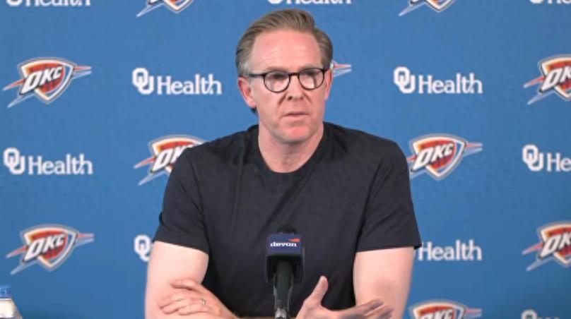 Thunder general manager backs Chet! Responds to Alexander's foul-drawing controversy: He faces six opponents