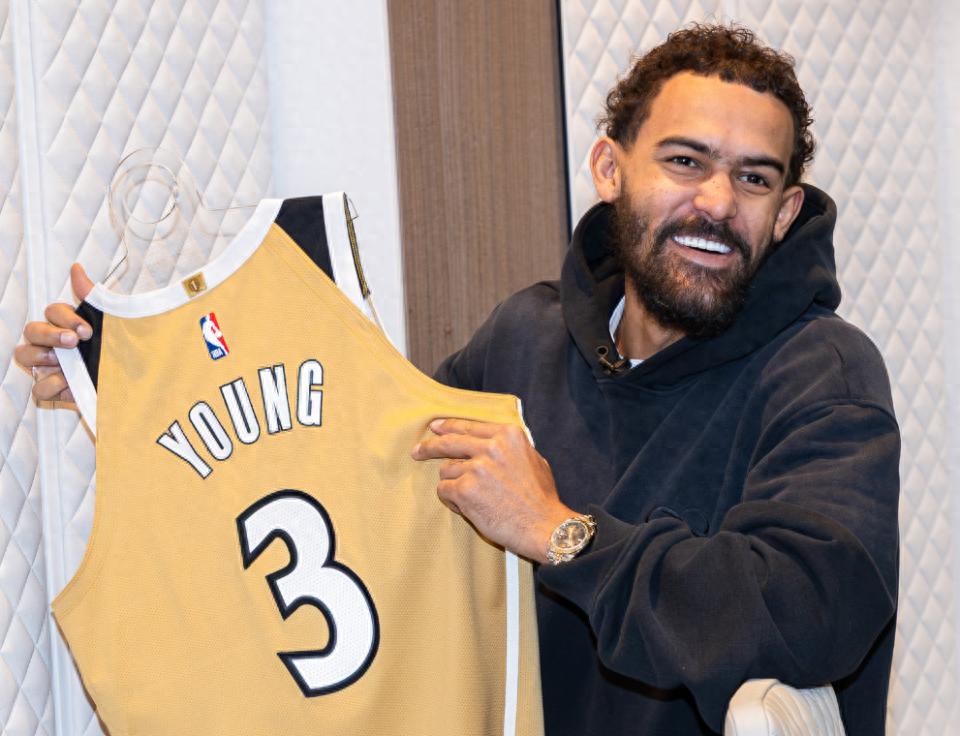 Hawks and Wizards announce a 1-for-2 trade! Trae Young switches to jersey number 3: excited to begin a new chapter