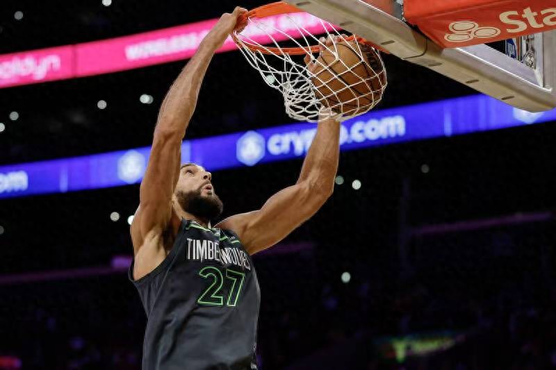 The Timberwolves gave the Lakers an official summer vacation in the first round of the NBA playoffs, and Gobert set a record for the first time in history